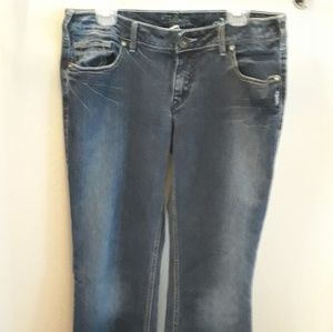 Dark wash jeans